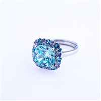 Anneau Femme in Argent Zircone FGAN00406